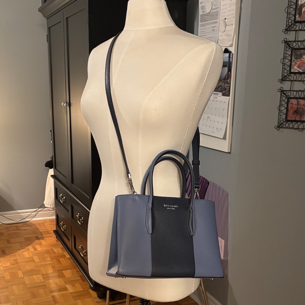 Kate Spade Navy and Black Crossbody Bag